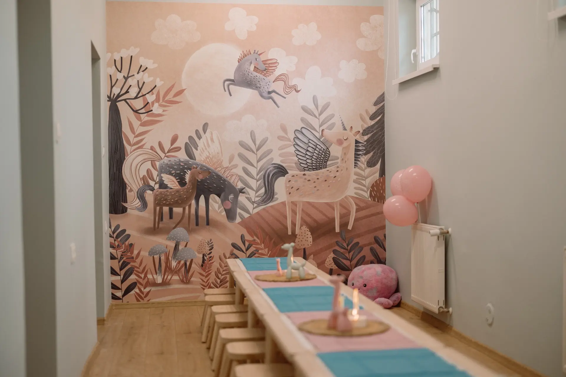 wieloryb grafika sala zabaw